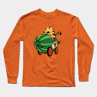 Albert and his watermelon ride Long Sleeve T-Shirt